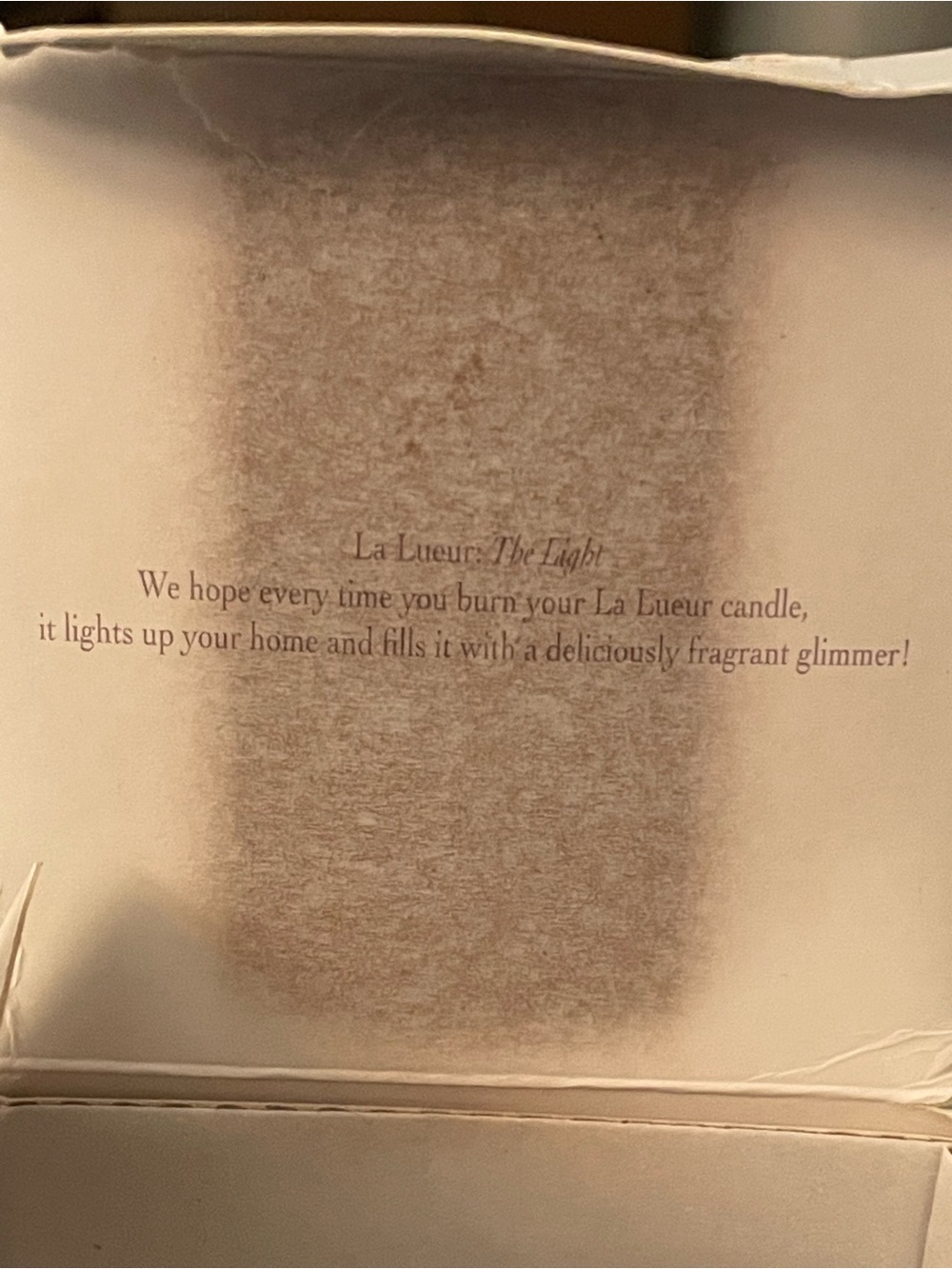 LA LUEUR Black Currant Vetiver Coconut Wax Scented Candle 8oz Luxury Gift NIB - Picture 7 of 7